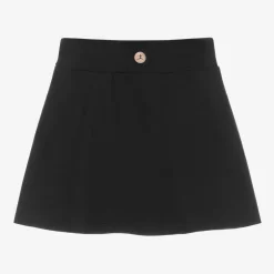 Girls Black Sports Skort