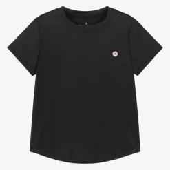 Girls Black Sports Top
