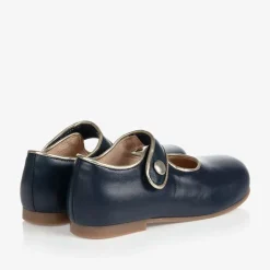 Girls Blue & Gold Shoes