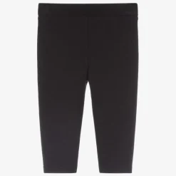 Girls Blue Cotton Leggings