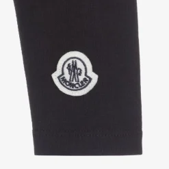 Girls Blue Cotton Leggings