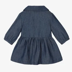 Girls Blue Denim Dress
