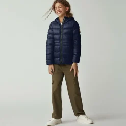 Girls Blue Down Padded Cypress Jacket