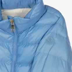 Girls Blue Down Padded Musa Jacket