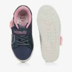 Girls Blue Fairy Light-Up Trainers