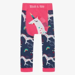 Girls Blue It's Just A Fairytale Leggings