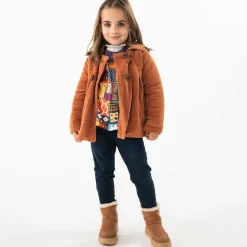 Girls Blue Jersey Jeggings