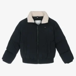 Girls Blue Puffer Jacket