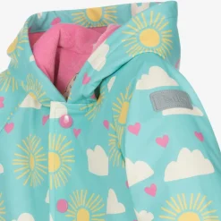 Girls Blue Sunshine Raincoat