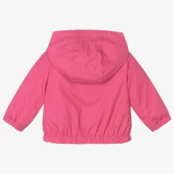 Girls Bright Pink Evanthe Hooded Jacket