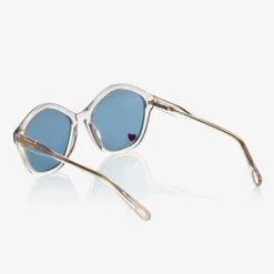 Girls Clear Round Sunglasses