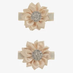 Girls Gold Hair Clips (2 Pack)