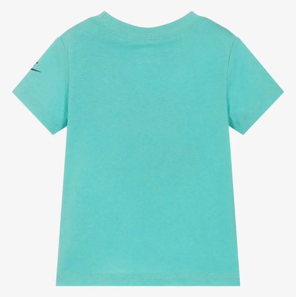 Girls Green Cotton T-Shirt