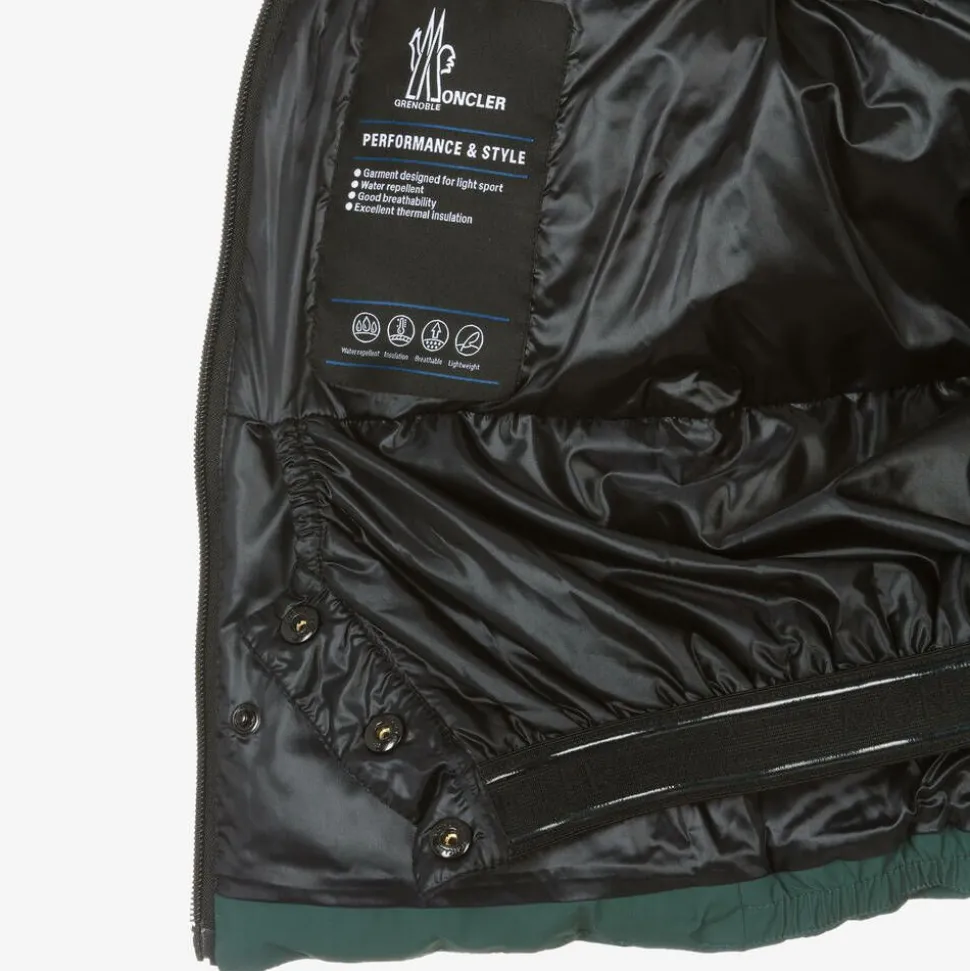 Girls Green Suisses Down Ski Jacket