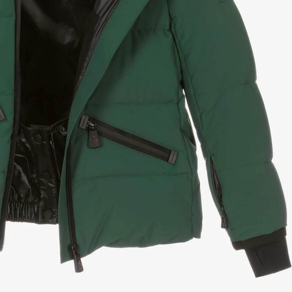 Girls Green Suisses Down Ski Jacket