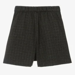 Girls Grey Check Milano Skort