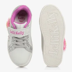 Girls Grey Fairy Light-Up Trainers