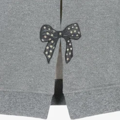 Girls Grey Sparkly Disney Hoodie