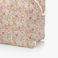 Girls Ivory & Pink Floral Wash Bag (23cm)