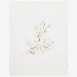 Girls Ivory Cotton Babygrow Set