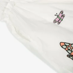 Girls Ivory Cotton Fairies Dress