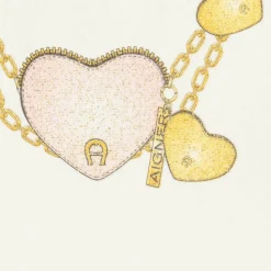 Girls Ivory Cotton Necklace Print Dress