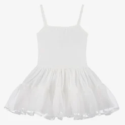Girls Ivory Cotton Petticoat