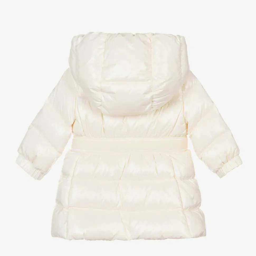 Girls Ivory Down Padded Alis Coat