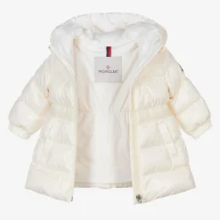 Girls Ivory Down Padded Alis Coat