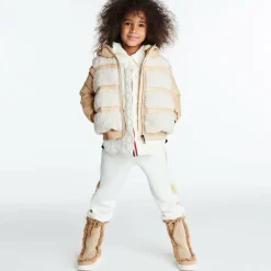 Girls Ivory Down Padded Jacket
