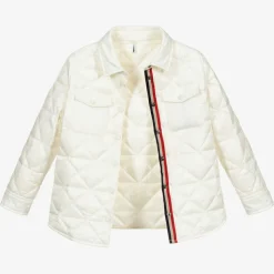Girls Ivory Down Padded Jacket