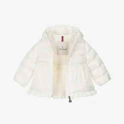Girls Ivory Down Padded Odile Coat