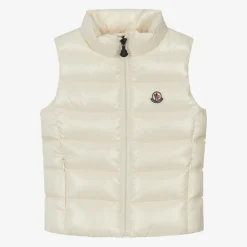 Girls Ivory Ghany Down Padded Gilet