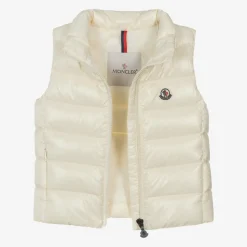 Girls Ivory Ghany Down Padded Gilet