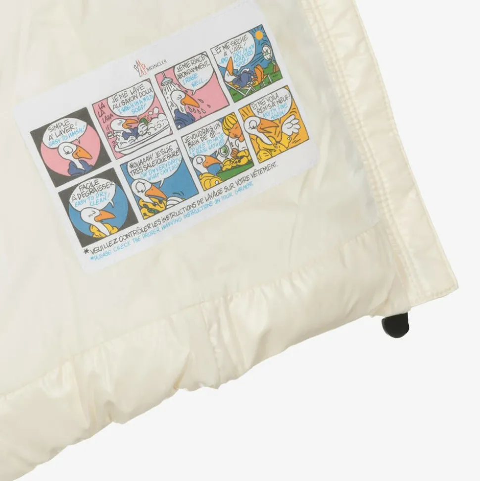 Girls Ivory Ghany Down Padded Gilet