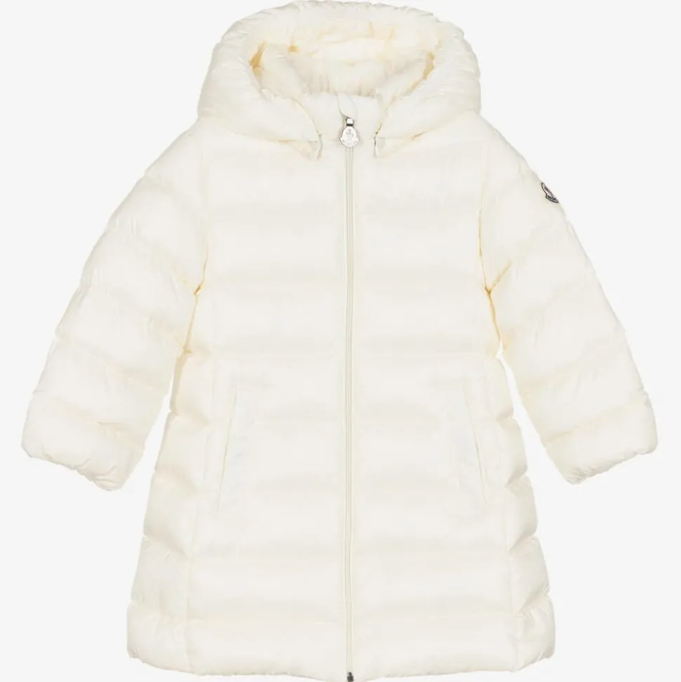 Girls Ivory Majeure Down Puffer Coat
