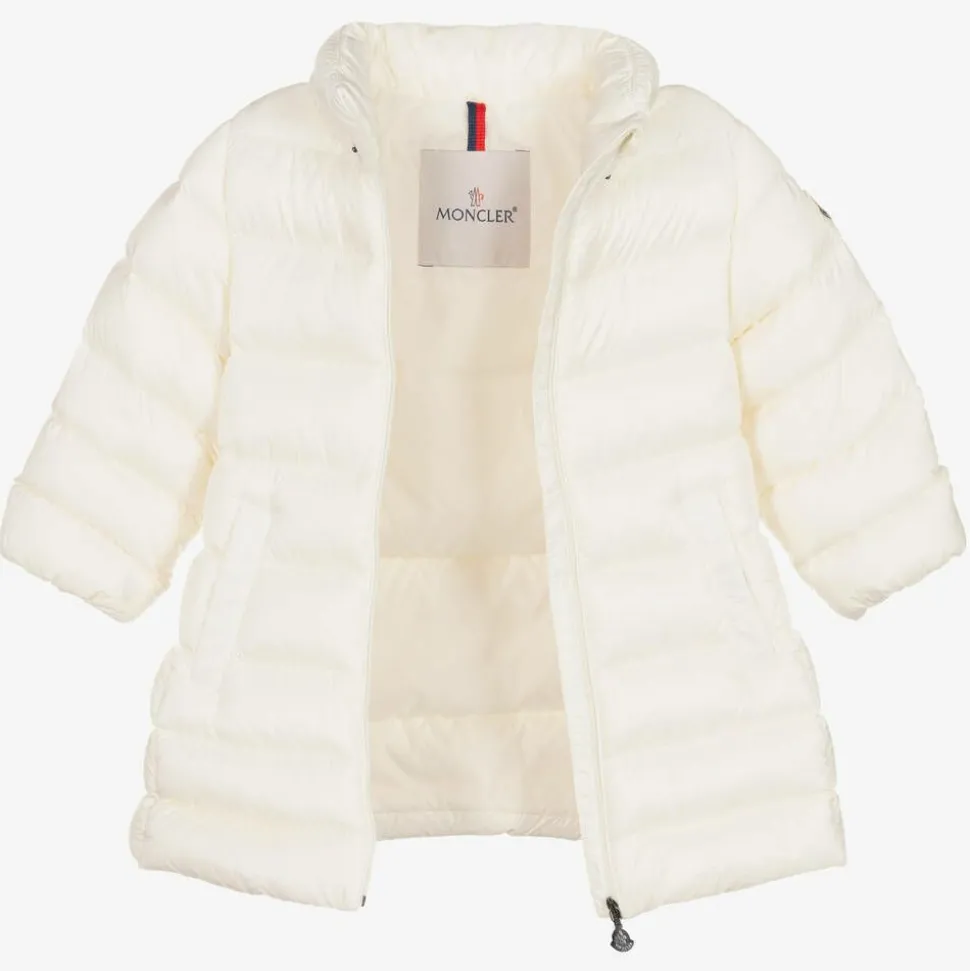 Girls Ivory Majeure Down Puffer Coat