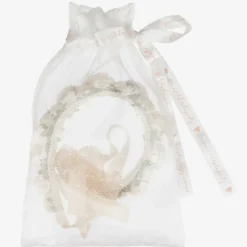 Girls Ivory Rose Garland