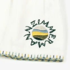 Girls Ivory Towelling Shorts