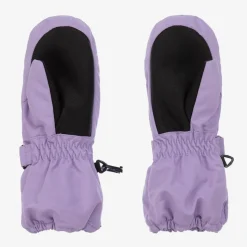 Girls Lilac Purple Thermal Mittens