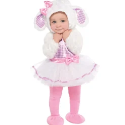 Girls Little Lamb Costume