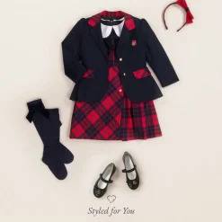 Girls Navy Blue Blazer