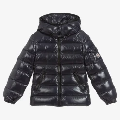 Girls Navy Blue Down Bady Puffer Jacket