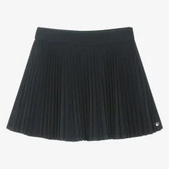 Girls Navy Blue Pleated Skirt