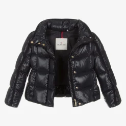 Girls Navy Blue Selat Down Puffer Jacket