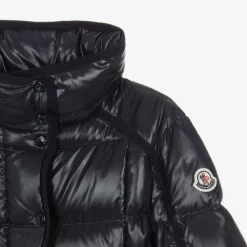 Girls Navy Blue Selat Down Puffer Jacket