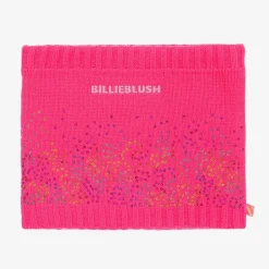 Girls Neon Pink Sequin Snood