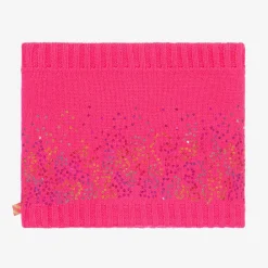 Girls Neon Pink Sequin Snood