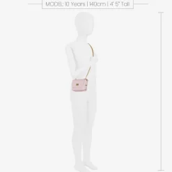 Girls Pale Pink Shoulder Bag (14cm)