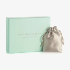 Girls Pearl & Silver Heart Bracelet